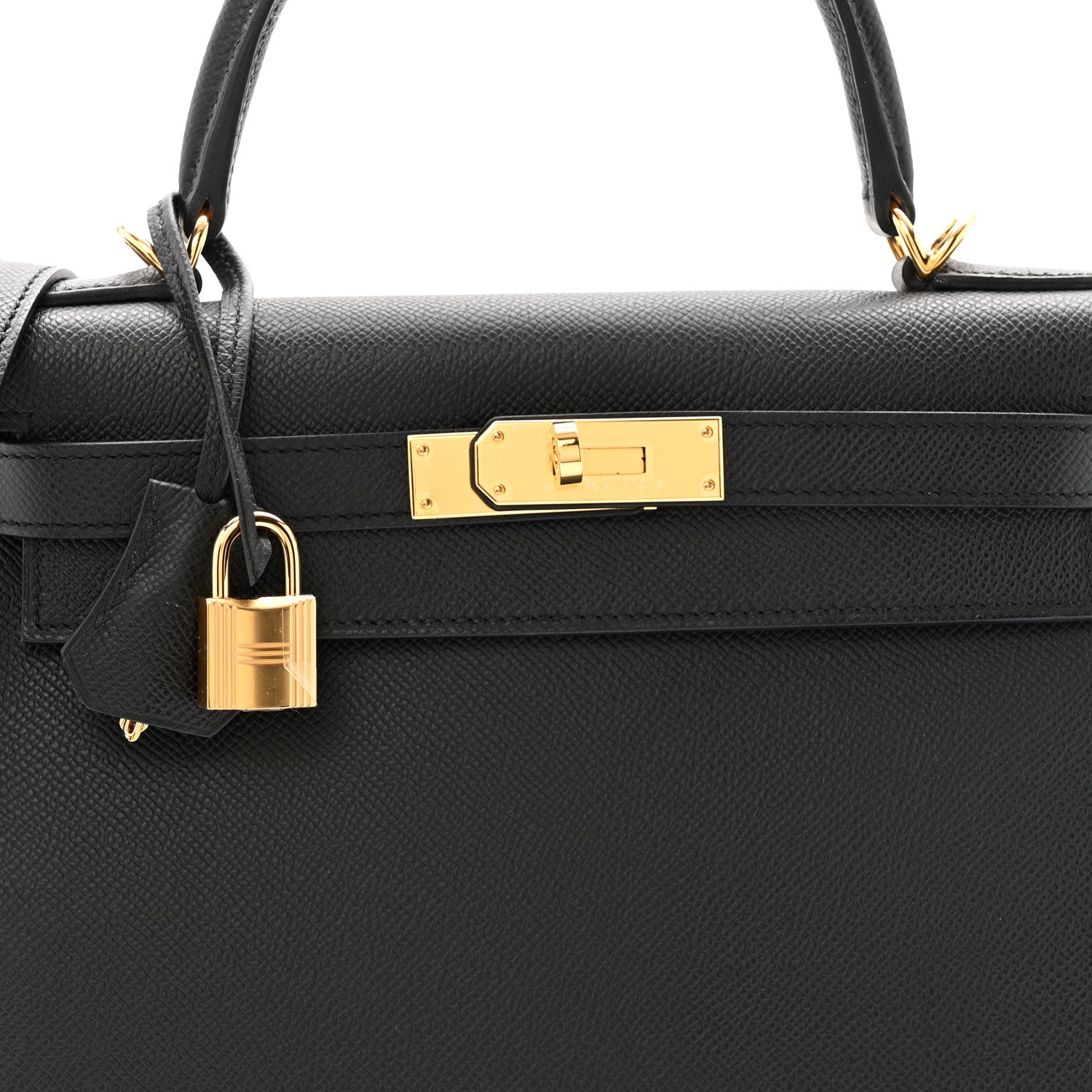 Hermes Epsom Kelly Sellier 28 Black 8 of 13