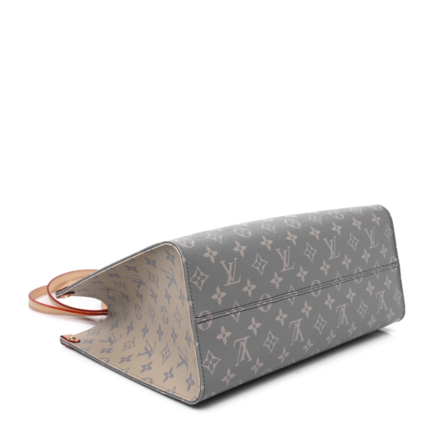 Louis Vuitton Monogram Onthego MM Trianon Gray 4 of 10