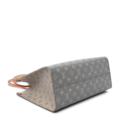 Louis Vuitton Monogram Onthego MM Trianon Gray 4 of 10