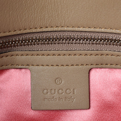 Gucci Velvet Matelasse Small GG Marmont Shoulder Bag Taupe 6 of 9