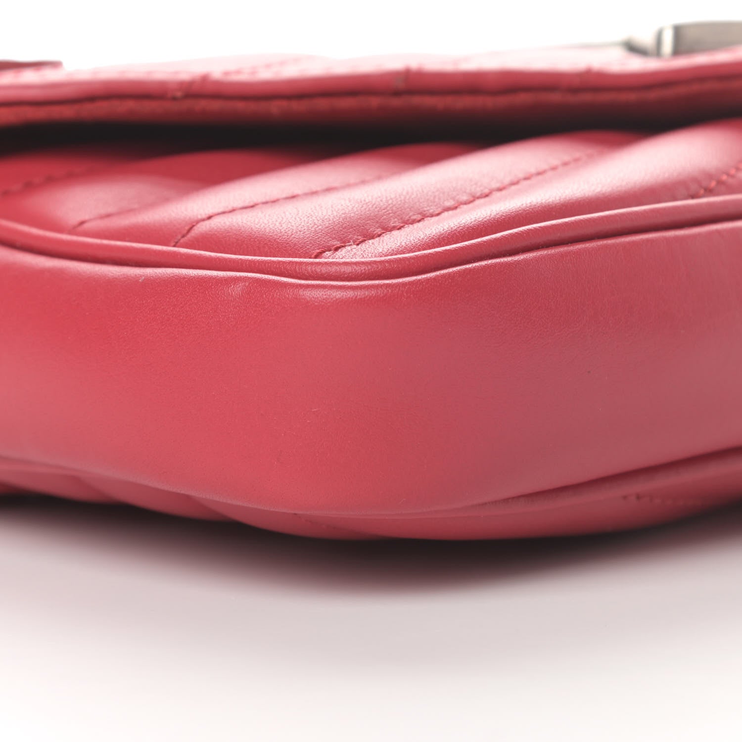 Louis Vuitton Calfskin New Wave Chain Pochette Scarlet 9 of 10