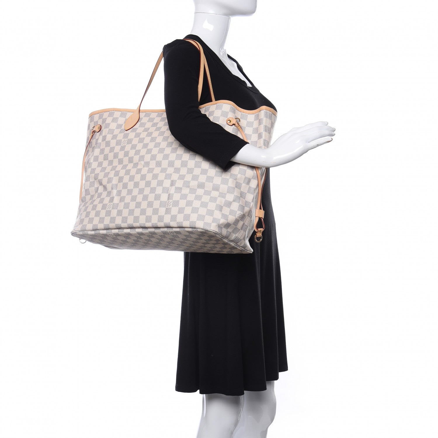 Louis Vuitton Damier Azur Neo Neverfull GM 2 of 9