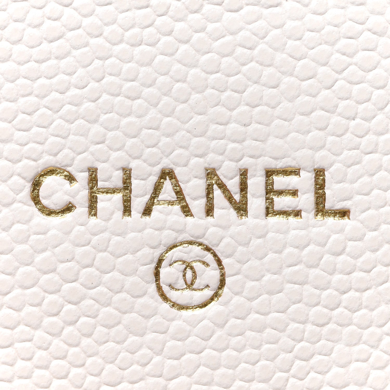 Chanel Caviar Quilted Flap Card Holder On Chain White 5 of 7