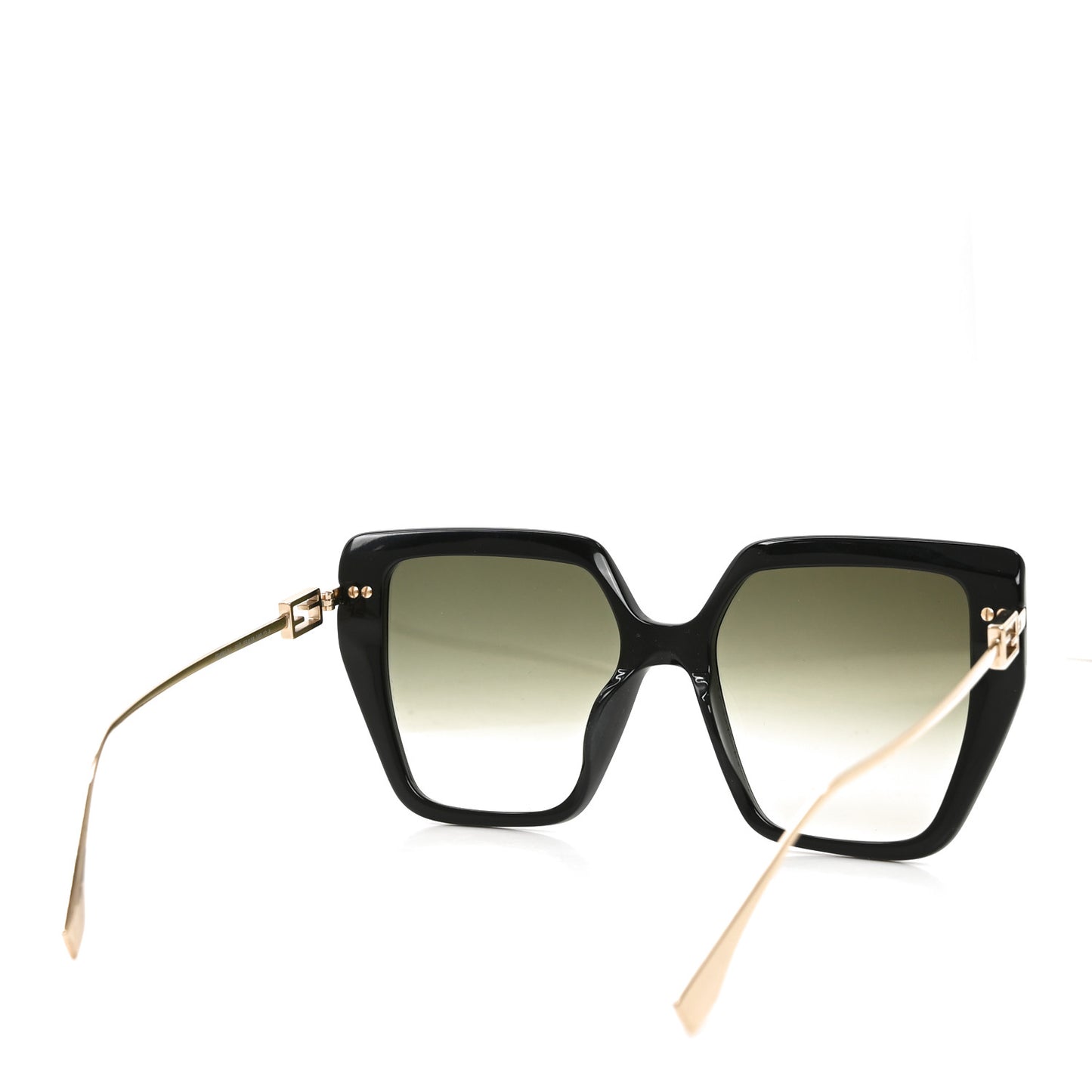 Acetate FF Butterfly Sunglasses FE40012U Black