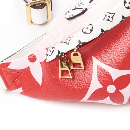 Louis Vuitton Monogram Giant Bumbag Rouge 7 of 9