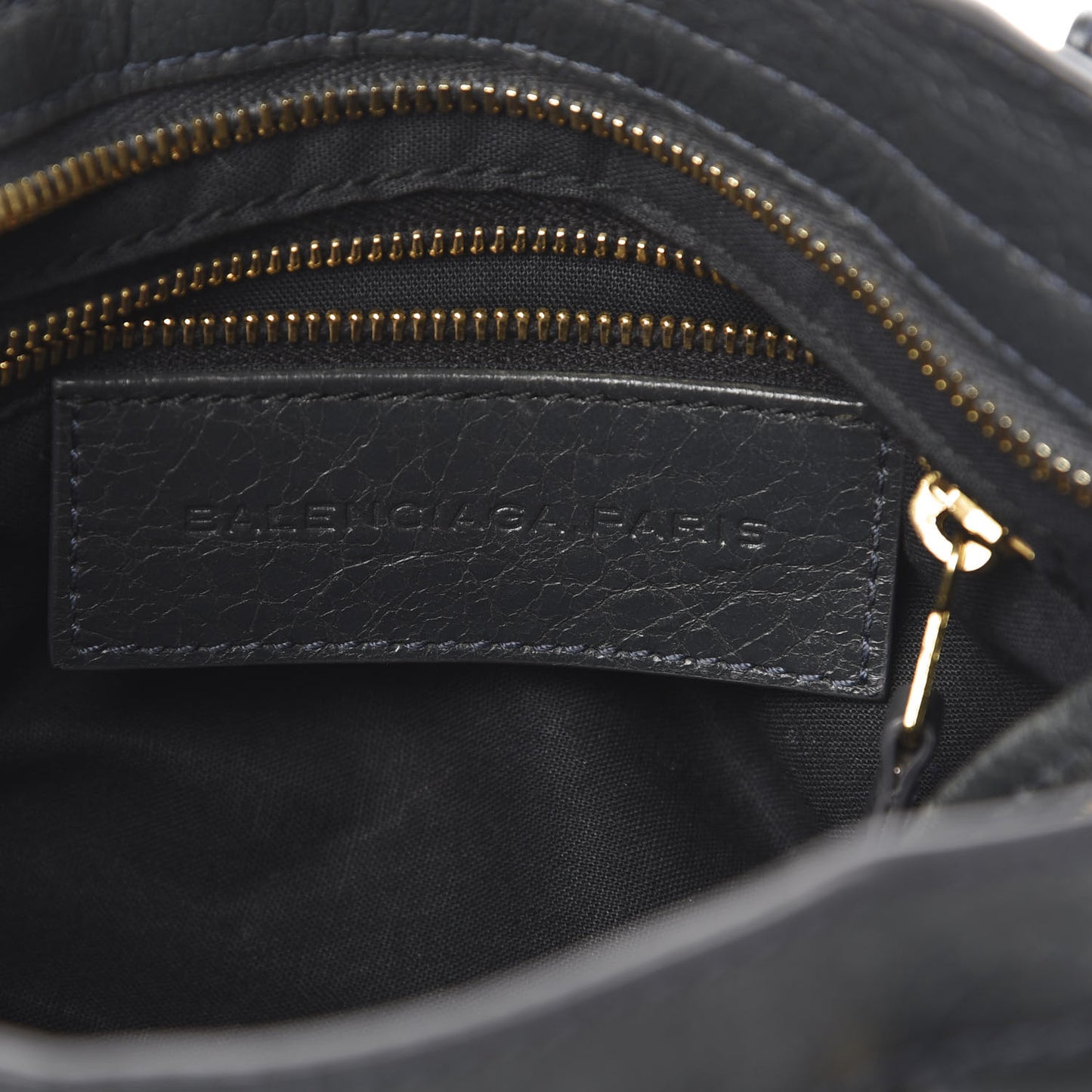Agneau Giant 12 Gold Hardware Mini City Anthracite
