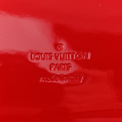 Louis Vuitton Patent Calfskin Monogram Cherrywood BB Scarlet 6 of 10