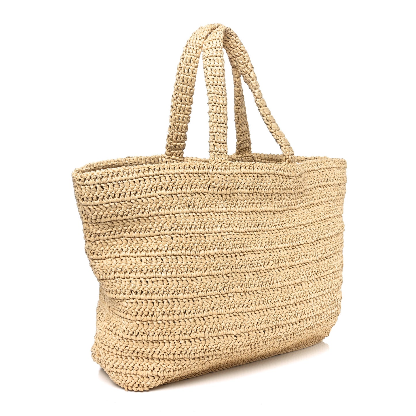 Raffia Rive Gauche Tote Natural