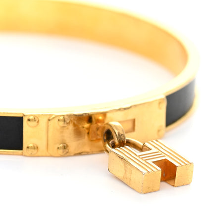 Hermes Swift Kelly H Cadena Bracelet Black 5 of 5