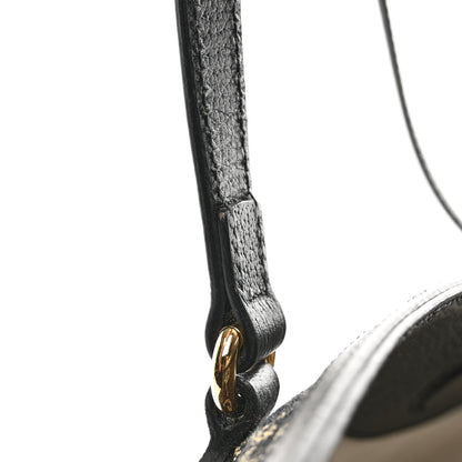 Gucci Jacquard Black Denim GG Monogram Medium Ophidia Shopping Tote Black Ivory 10 of 10