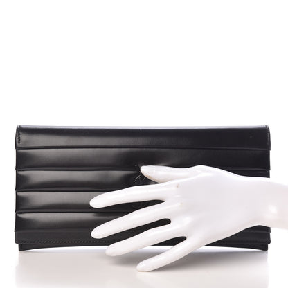 Saint Laurent Calfskin Monogram Smoking Clutch Black 2 of 7