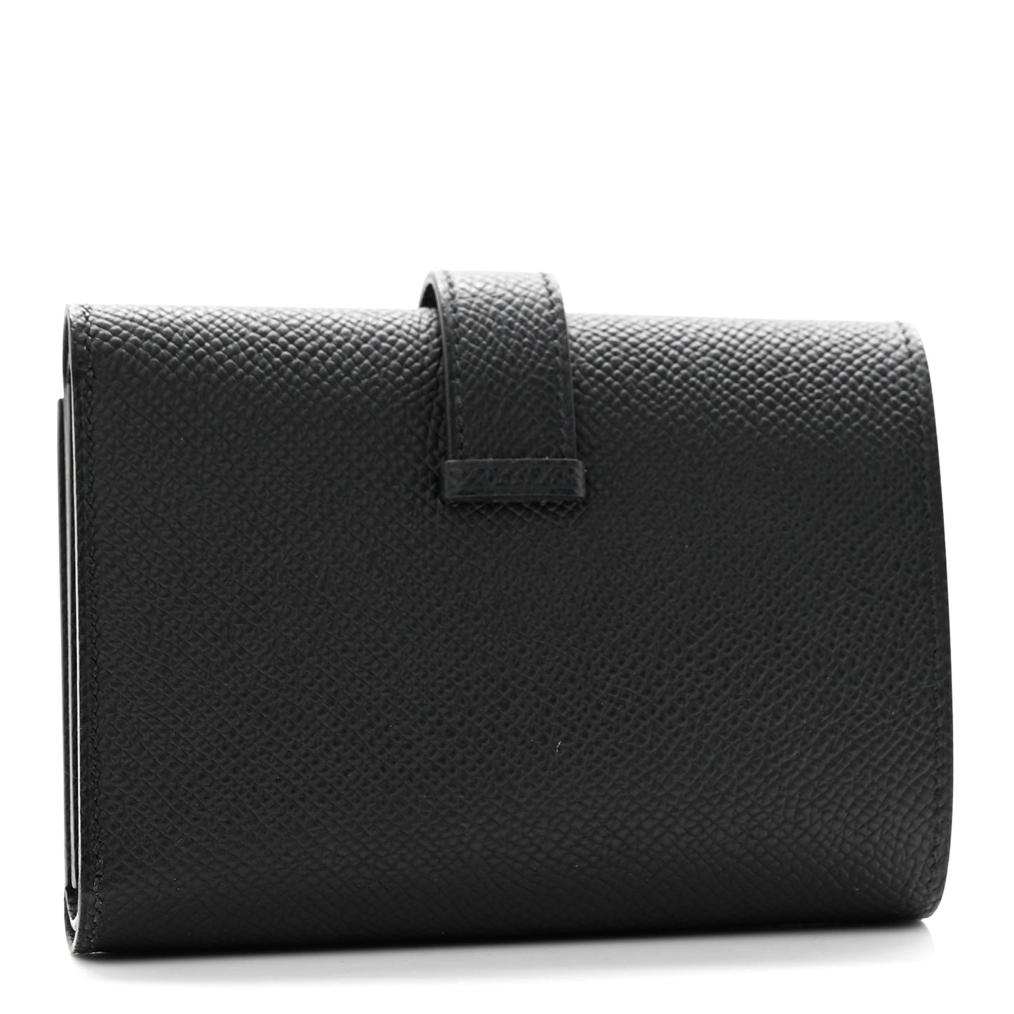 Epsom Tri-Fold Compact Monochrome Bearn Wallet Black