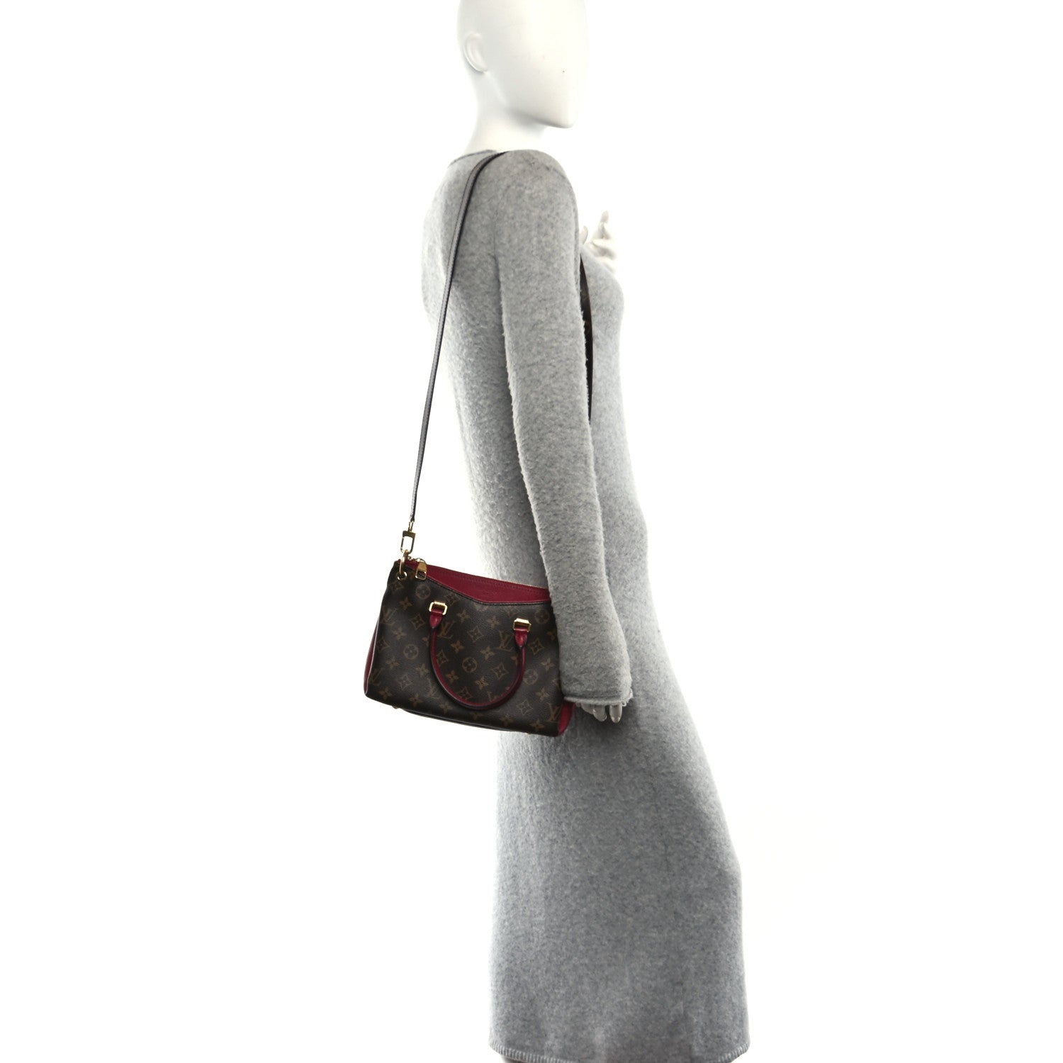 Louis Vuitton Monogram Pallas Full BB Lie De Vin 2 of 11