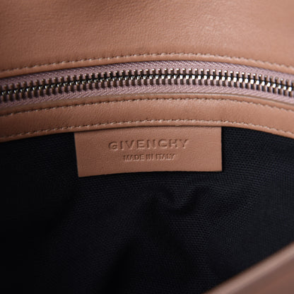 Givenchy Calfskin Medium Bi-Color Pandora Pure Flap Bag Pink Black 9 of 11