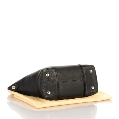 Louis Vuitton Veau Cachemire Soft Lockit PM Black 4 of 8