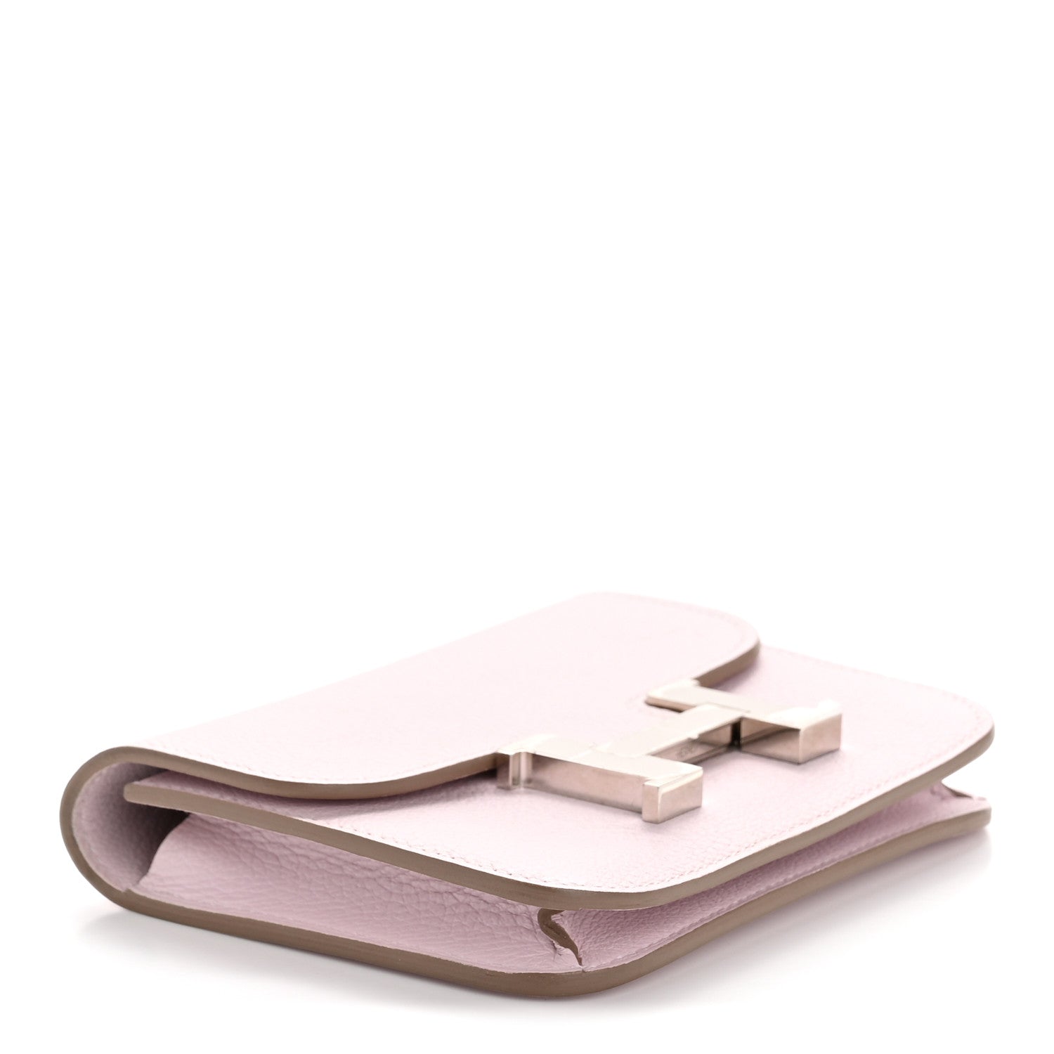 Hermes Evercolor Constance Slim Wallet Mauve Pale 4 of 8