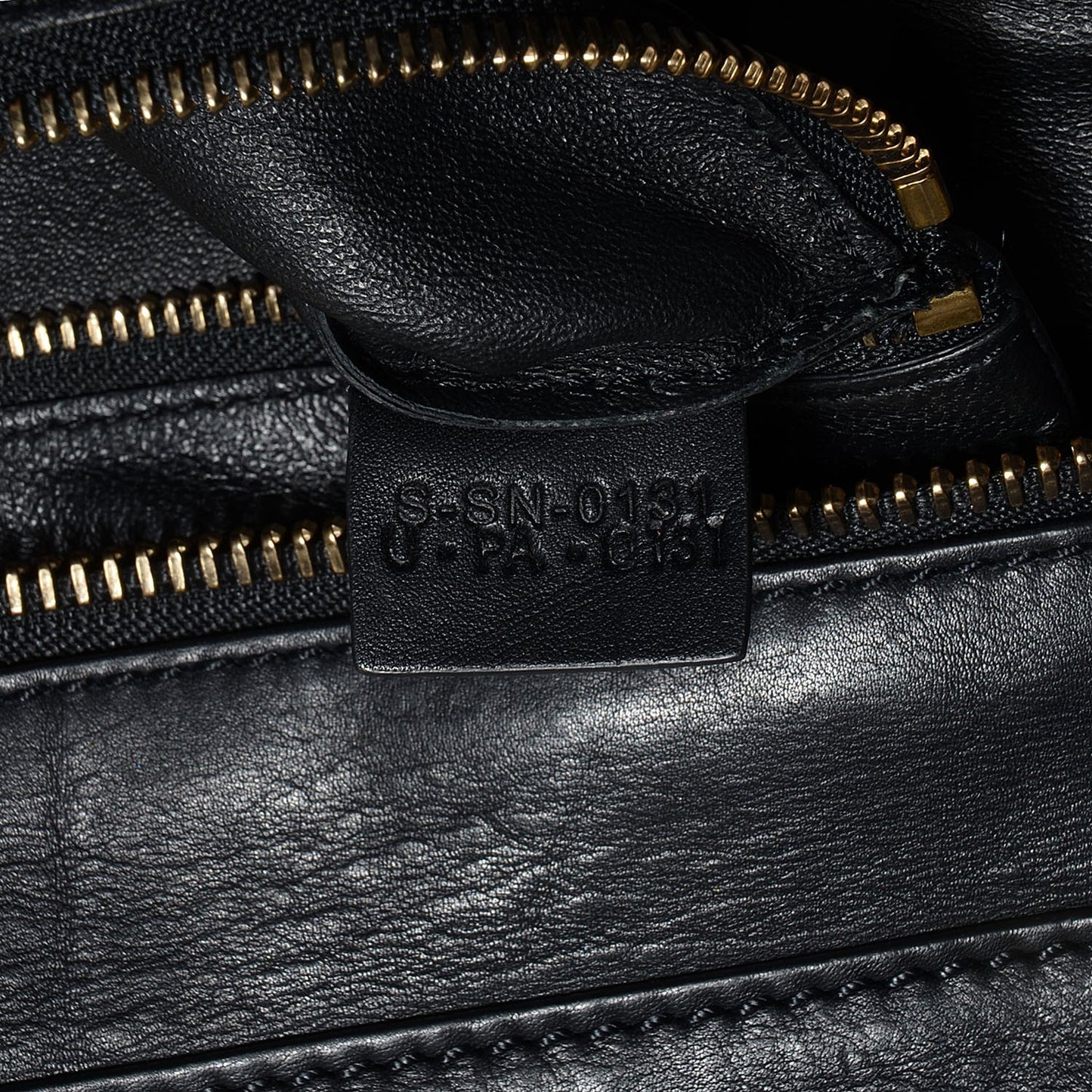 Smooth Calfskin Mini Luggage Black