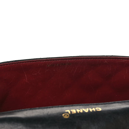 Chanel Lambskin Quilted Medium Single Flap Black 10 of 11