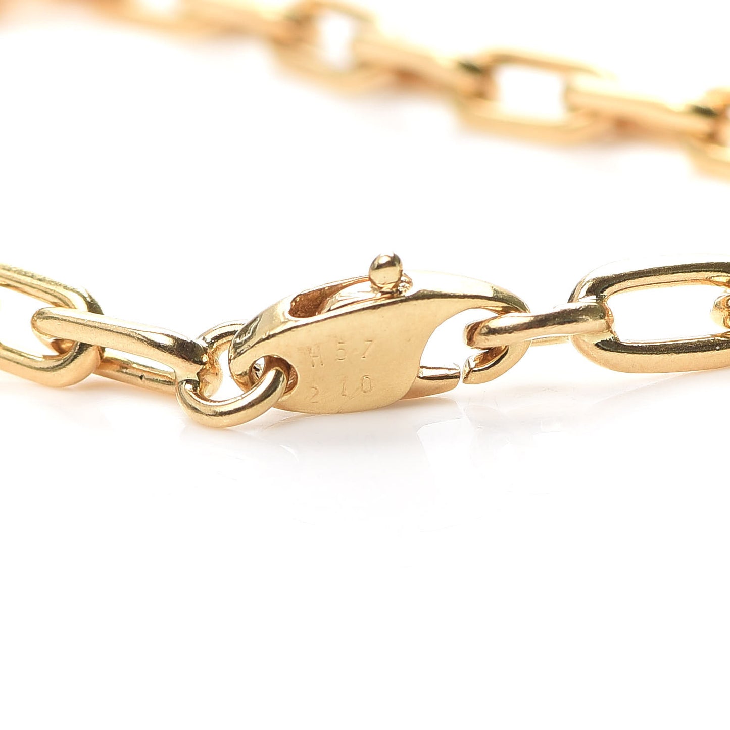 18K Yellow Gold Spartacus Link Chain Bracelet