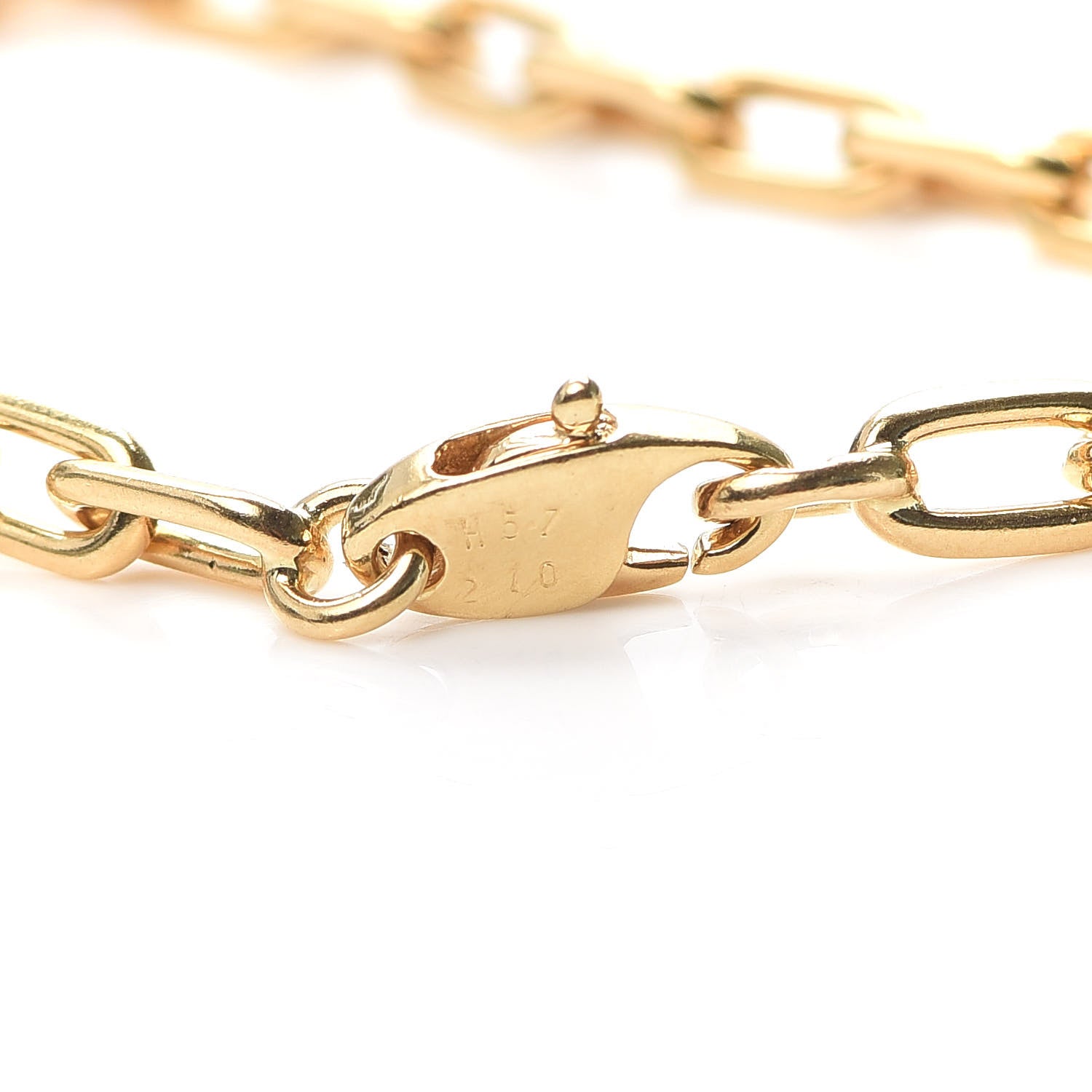 Cartier 18K Yellow Gold Spartacus Link Chain Bracelet 5 of 5