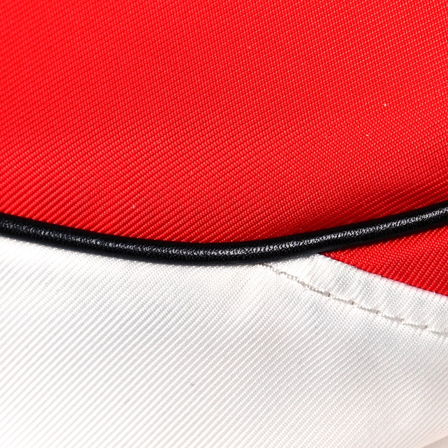 Marc Jacobs Nylon Sport Belt Bag Black White Red 12 of 13