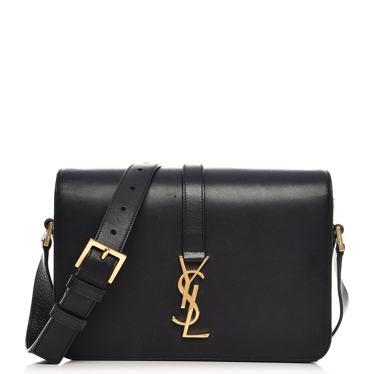Smooth Calfskin Medium Classic Monogram Universite Bag Black