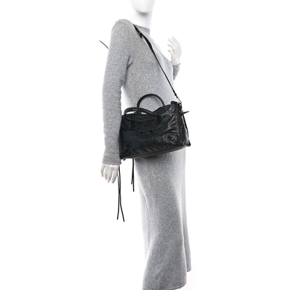 Balenciaga Agneau Spikes Black Hardware S City Black 2 of 11