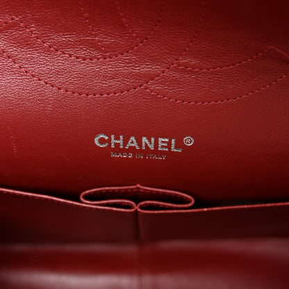 Chanel Caviar Quilted Jumbo Double Flap Burgundy 6 of 11