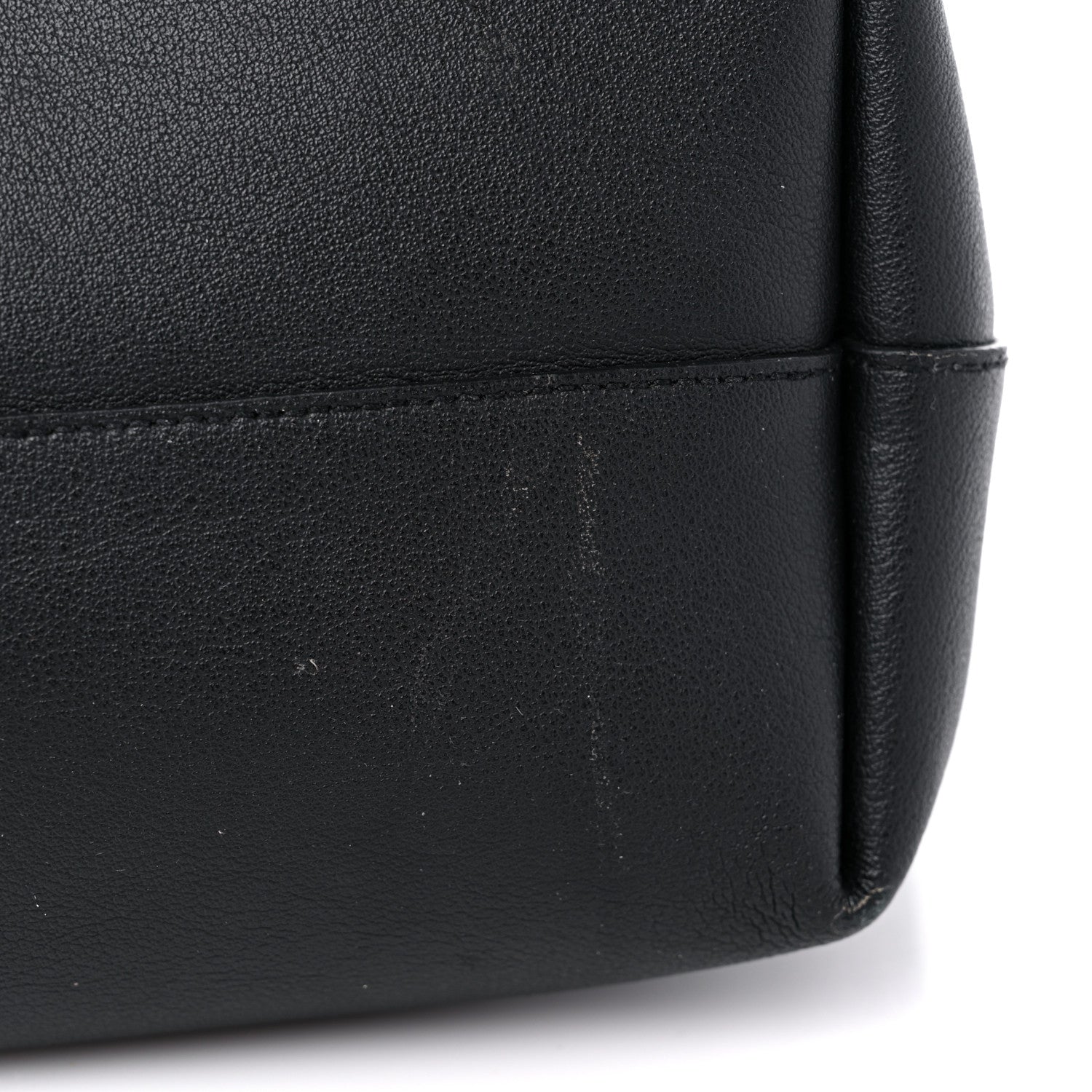 Saint Laurent Calfskin Large Shopping Tote 16 of 19