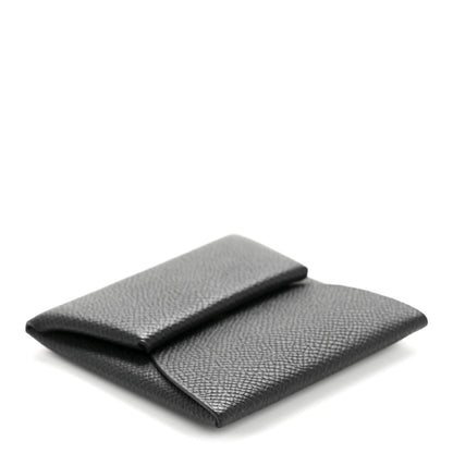 Hermes Epsom Bastia Coin Purse Black 4 of 9