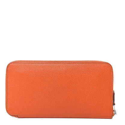 Hermes Epsom Silk'in Wallet Feu 1 of 14