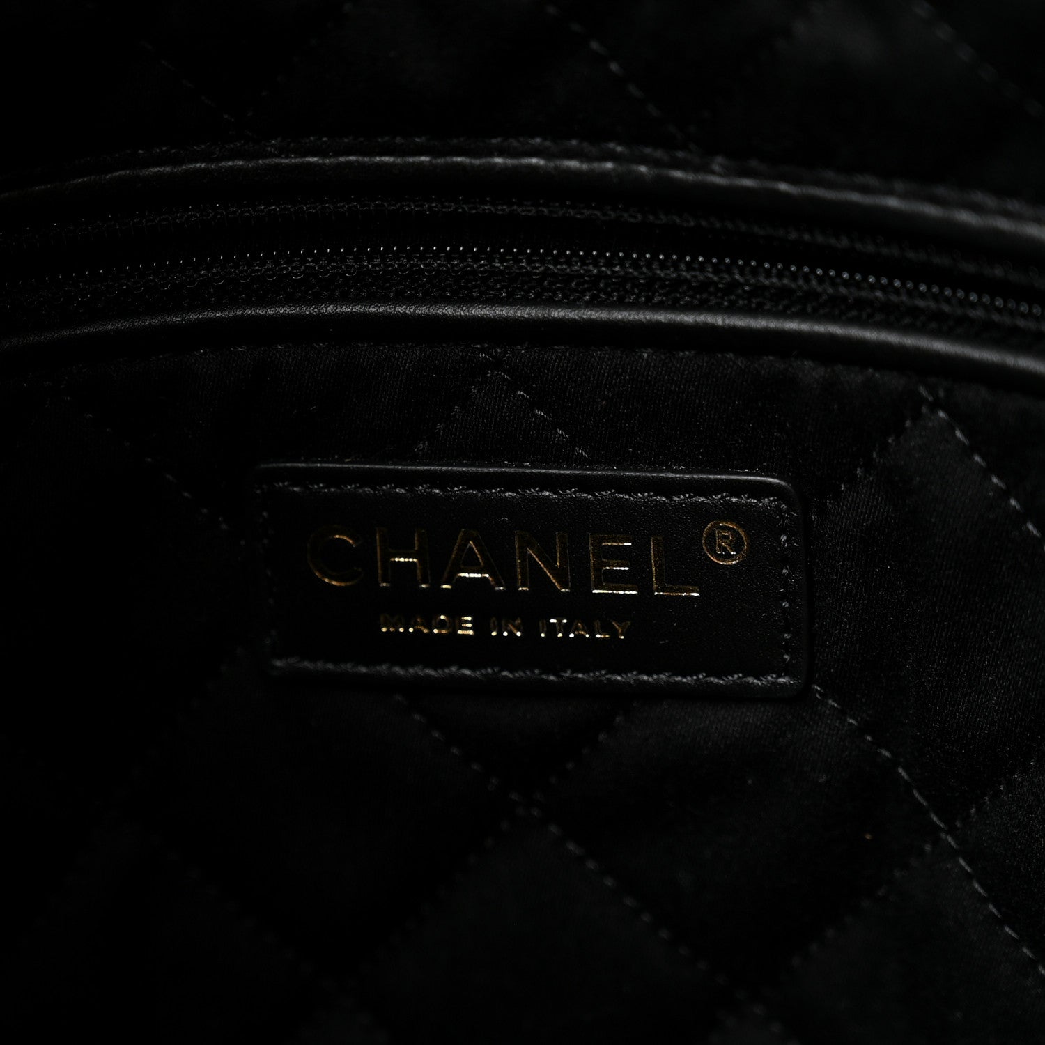 Chanel Shiny Calfskin Quilted Small Chanel 22 Black 7 of 11