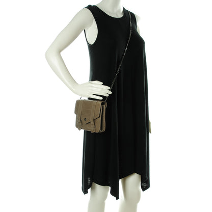 Proenza Schouler Lambskin PS1 Large Chain Wallet Smoke 2 of 6