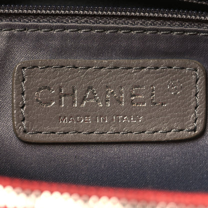 Chanel Caviar Quilted Grand Shopping Tote GST Orange 7 of 12
