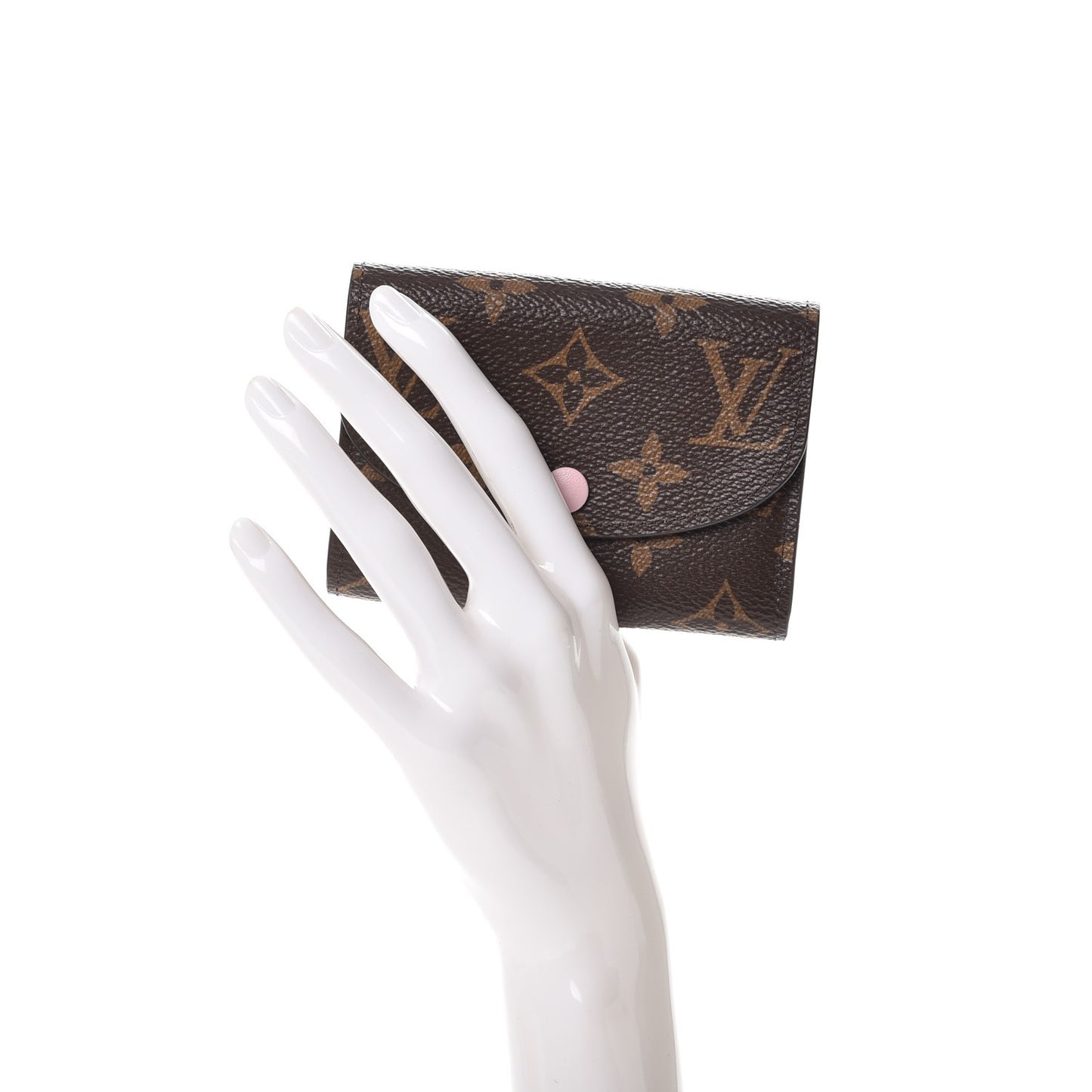 Monogram Rosalie Coin Purse Rose Ballerine