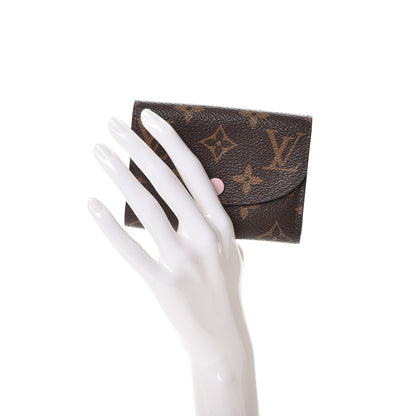 Louis Vuitton Monogram Rosalie Coin Purse Rose Ballerine 2 of 9