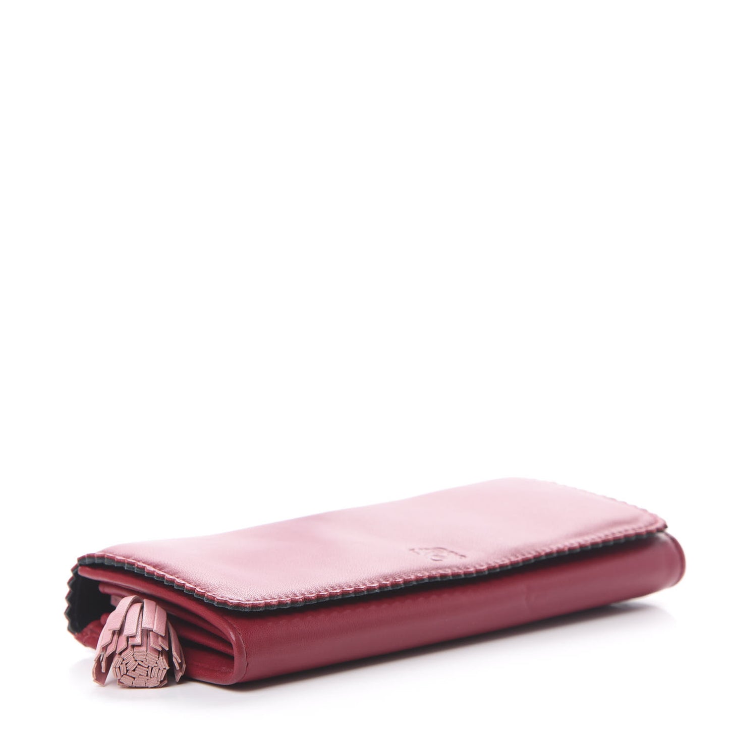 Calfskin Continental Wallet Lipstick