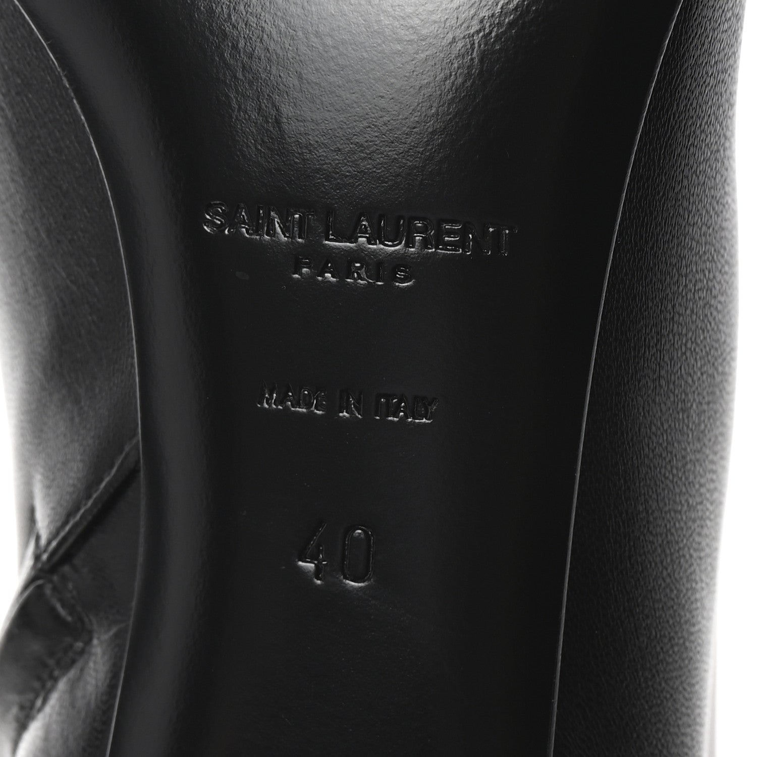 Saint Laurent Nappa Vendome Loulou Ankle Zip Boot 40 Black 7 of 9