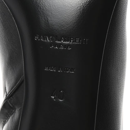 Saint Laurent Nappa Vendome Loulou Ankle Zip Boot 40 Black 7 of 9