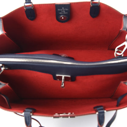 Louis Vuitton Calfskin Lockmeto Marine Rouge 5 of 10