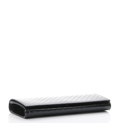 Gucci Patent Microguccissima Small Broadway Clutch Black 4 of 8