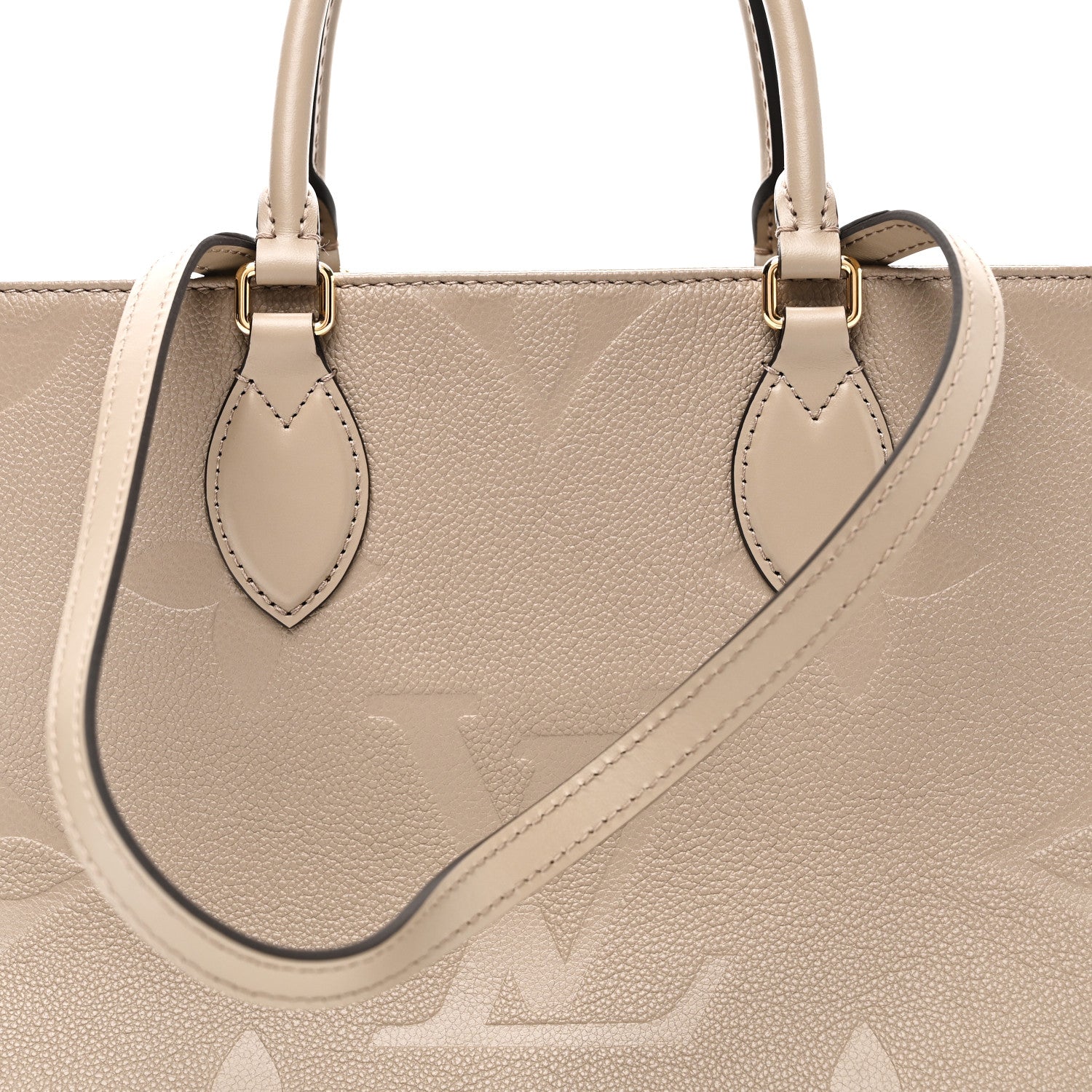 Louis Vuitton Empreinte Monogram Giant Onthego MM Tourterelle 7 of 9