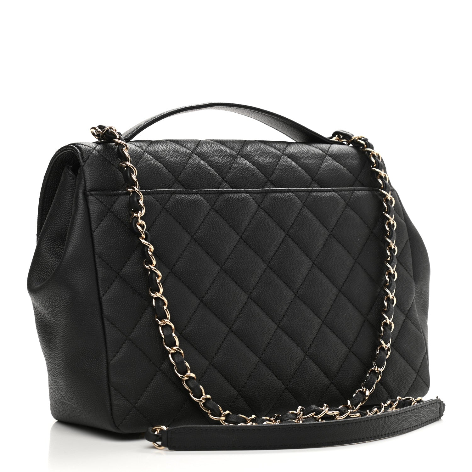 Chanel Caviar Quilted Large Business Affinity Flap Black 3 of 11