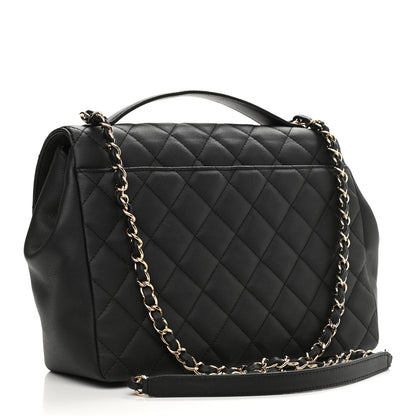 Chanel Caviar Quilted Large Business Affinity Flap Black 3 of 11