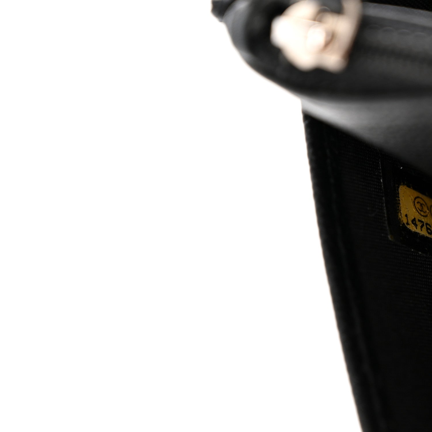 Chanel Caviar Sevruga Wallet on Chain WOC Black 8 of 13