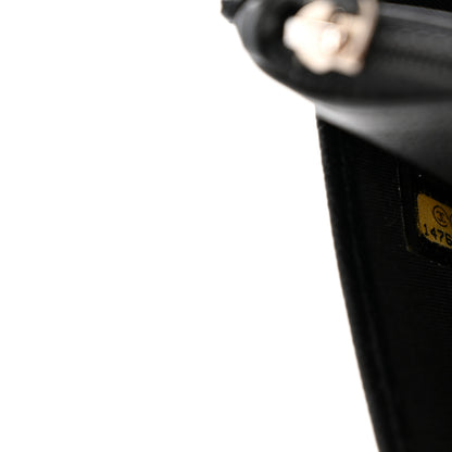 Chanel Caviar Sevruga Wallet on Chain WOC Black 8 of 13