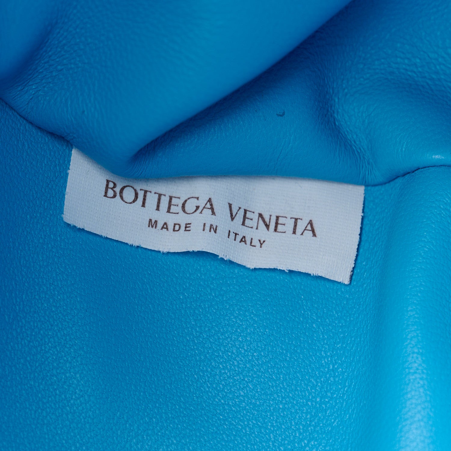 Bottega Veneta Nappa Maxi Intrecciato The Pouch Oversized Clutch Swimming Pool 7 of 10