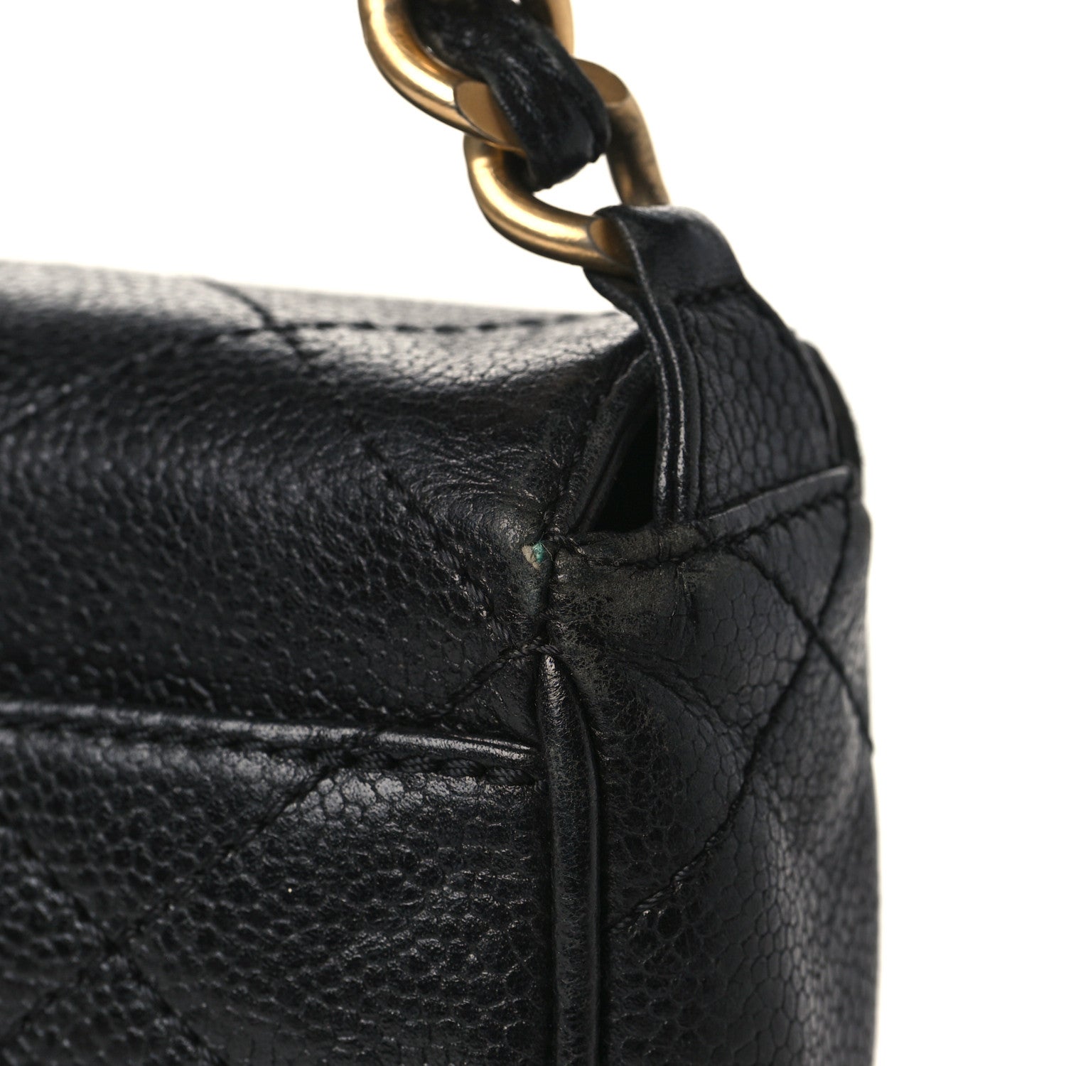 Chanel Caviar Quilted Medium Single Flap Black 17 of 17