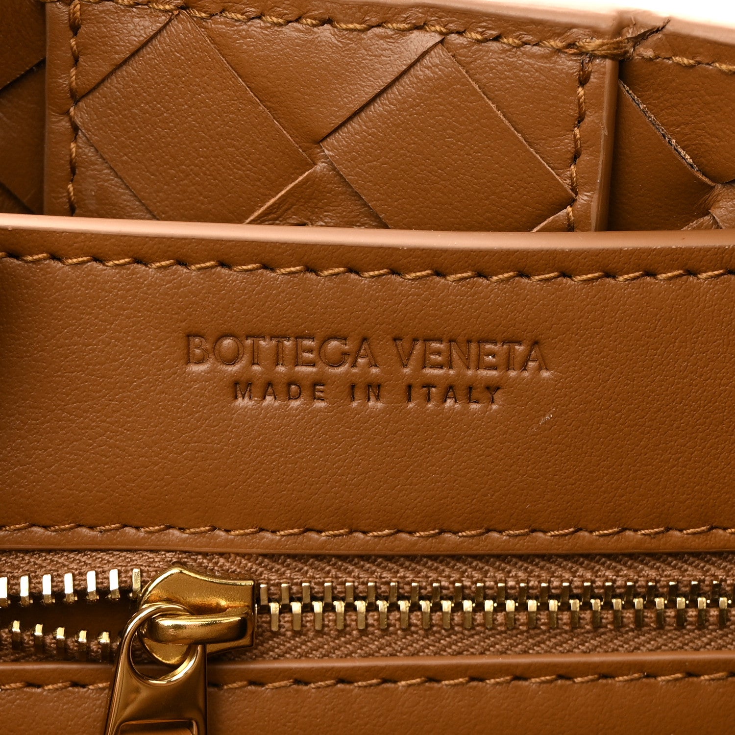 Bottega Veneta Suede Intrecciato Small Andiamo Shoulder Bag Amber 6 of 10