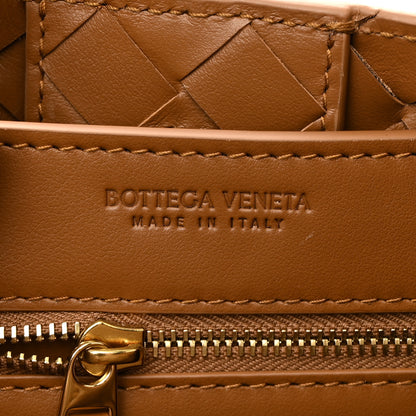 Bottega Veneta Suede Intrecciato Small Andiamo Shoulder Bag Amber 6 of 10
